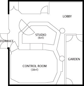 Studio 2nd. 平面図