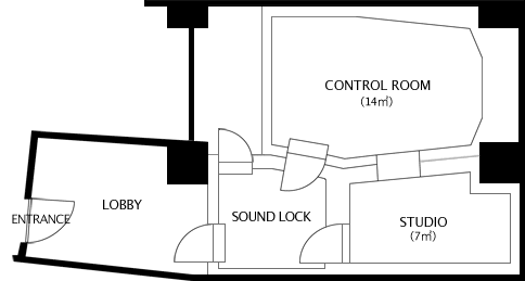 FinePlay(Studio 3rd.) 平面図